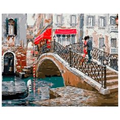 Цветной Картина по номерам "Венецианский мостик" 40х50 см (GX8363)