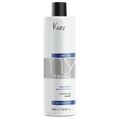 KEZY Mytherapy Маска для придания густоты истонченным волосам с гиалуроновой кислотой, 1000 мл