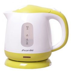 Чайник Kamille 1719, белый/желтый