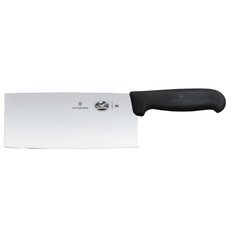 VICTORINOX Нож поварской китайский Fibrox 18.4 см черный