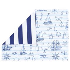 Салфетка Guten Morgen Морской бриз СС-МБ-35-45 35х45 см белый/синий