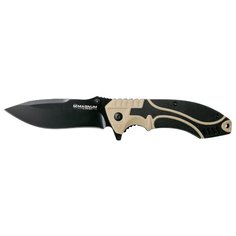 Нож складной Boker Magnum Advance Desert Pro (BK01RY307) с чехлом черный/бежевый