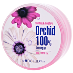 Гель для тела The Orchid Skin Soothing & Moisture Orchid 100% Soothing gel, банка, 300 г