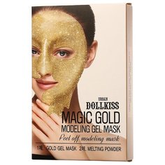 Urban Dollkiss альгинатная маска Magic Gold Modeling с золотом, 55 г