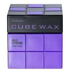 Welcos Воск Confume Cube Wax Wild Extreme, экстрасильная фиксация, 80 г