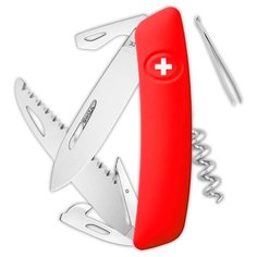 Нож многофункциональный SWIZA D05 Standard (12 функций) красный