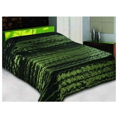 Покрывало Guten Morgen Малахит (тафта), 150 х 200 см, зеленый