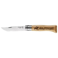 Нож складной OPINEL №8 (002332) олень