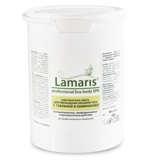 Lamaris маска альгинатная для уменьшения объемов тела с гуараной и ламинарией 400 г