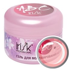 Гель Irisk Professional ABC однофазный камуфлирующий для моделирования, 15мл cover pink