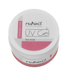 Гель Runail Professional UV Gel Camouflage камуфлирующий (II моделирующая фаза), 30 г чайная роза