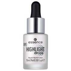 Essence Хайлайтер жидкий Highlight drops liquid illuminator 10, silver lining