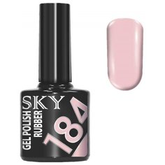 Гель-лак для ногтей SKY Gel Polish Rubber, 10 мл, оттенок 184