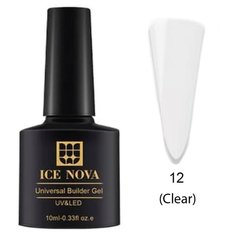 Гель ICE NOVA Universal Builder Gel конструирующий для моделирования и укрепления, 10 мл 12