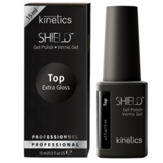 KINETICS верхнее покрытие Shield Extra Gloss Top Coat 15 мл прозрачный