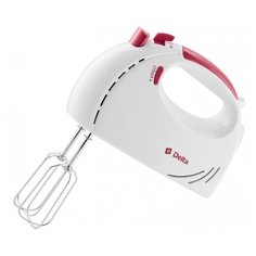 Миксер DELTA DL-5061, белый с темно сиреневым