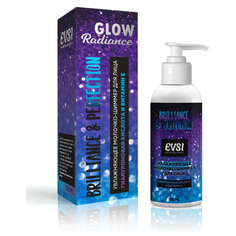 EVSI Glow Radiance Brilliance and Perfection Увлажняющее молочко-шиммер для лица Гиалуроновая кислота и Витамин Е, 150 мл