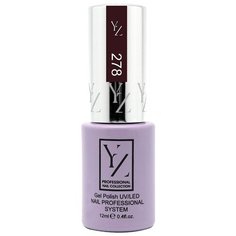 Гель-лак для ногтей Yllozure Nail Professional System, 12 мл, оттенок 278 вишневый джем