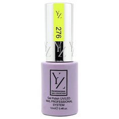 Гель-лак для ногтей Yllozure Nail Professional System, 12 мл, оттенок 276 неспелый лимон