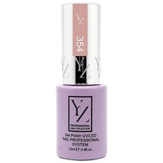 Гель-лак для ногтей Yllozure Nail Professional System, 12 мл, оттенок 354 молочное какао