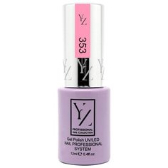 Гель-лак для ногтей Yllozure Nail Professional System, 12 мл, оттенок 353 нежная роза