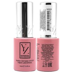 Yllozure базовое покрытие Rubber Gel Base 12 мл Fiber Universal