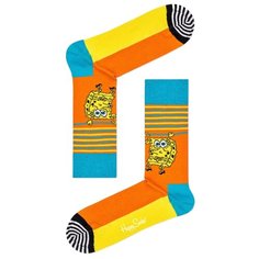 Носки Happy Socks SpongeBob - Lets Work It Out, размер 41-46, желтый/оранжевый
