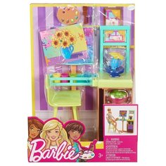 Barbie Художественная студия (FJB26) голубой/зеленый