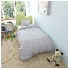 Пододеяльник Amarobaby хлопок 145 х 210 см дамаск кофе