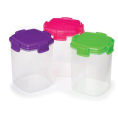 Sistema Набор контейнеров To Go Medium Knick Knack 21128 зеленый/красный/фиолетовый