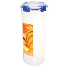 Sistema Контейнер для крекеров Klip It 1333 1.8 л синий/прозрачный