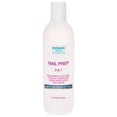 Domix Green Professional Обезжириватель ногтевой пластины и средство для снятия липкого слоя и лака Nail Prep 3 в 1 500 мл
