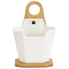 Подставка для столовых приборов Nouvelle Home Naturel 12х7х18,5см