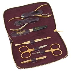 Набор DEWAL Solingen 502, баклажановый, 7 предметов