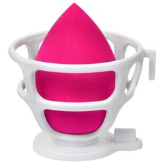 Спонж Limoni Blender Makeup Sponge с корзинкой red