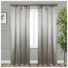 Портьеры Witerra Водевиль на ленте 275 см 2 шт. серебро