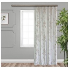 Портьеры Witerra Фиалка на ленте 260 см светло-бежевый