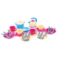 Набор посуды ТехноК Маринка-11 1653 разноцветный