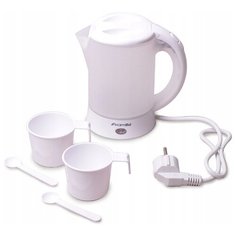 Чайник Kamille 1718, белый/белый