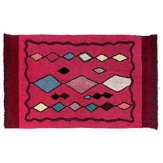 Ковер Lorena Canals Асса, размер: 1.85х1.2 м, бордовый