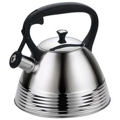 MARTA Чайник со свистком MT-3048 3 л, Черный агат