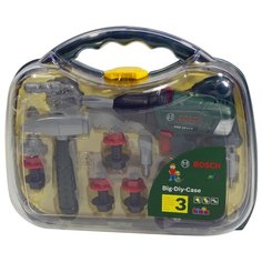 Klein Набор инструментов с шуруповертом в прозрачном кейсе 8584