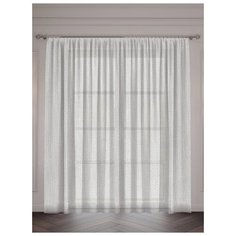 Тюль ТД Текстиль Рейн на ленте 270 см, 1 шт. белый