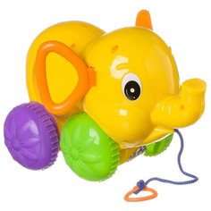 Каталка-игрушка Слон (05-1A) желтый Shenzhen Jingyitian Trade