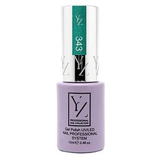 Гель-лак для ногтей Yllozure Nail Professional System, 12 мл, оттенок 343 сияющий бирюзовый