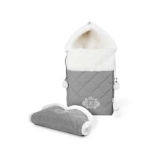 Комплект Esspero Elvis (конверт + муфта) 65 см l-grey