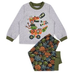 Пижама Веселый Малыш размер 92, разноцветный