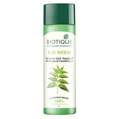 Biotique шампунь-кондиционер Bio Neem Margosa Anti - Dandruff от перхоти 190 мл