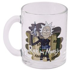 ND Play Кружка Рик и Морти Рик 320 мл прозрачный