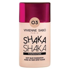 Vivienne Sabo Тональный крем Shaka Shaka, 25 мл, оттенок: 03 Золотисто-бежевый